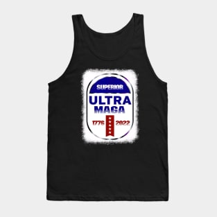 Ultra Maga Proud Ultra Maga American Flag Tank Top